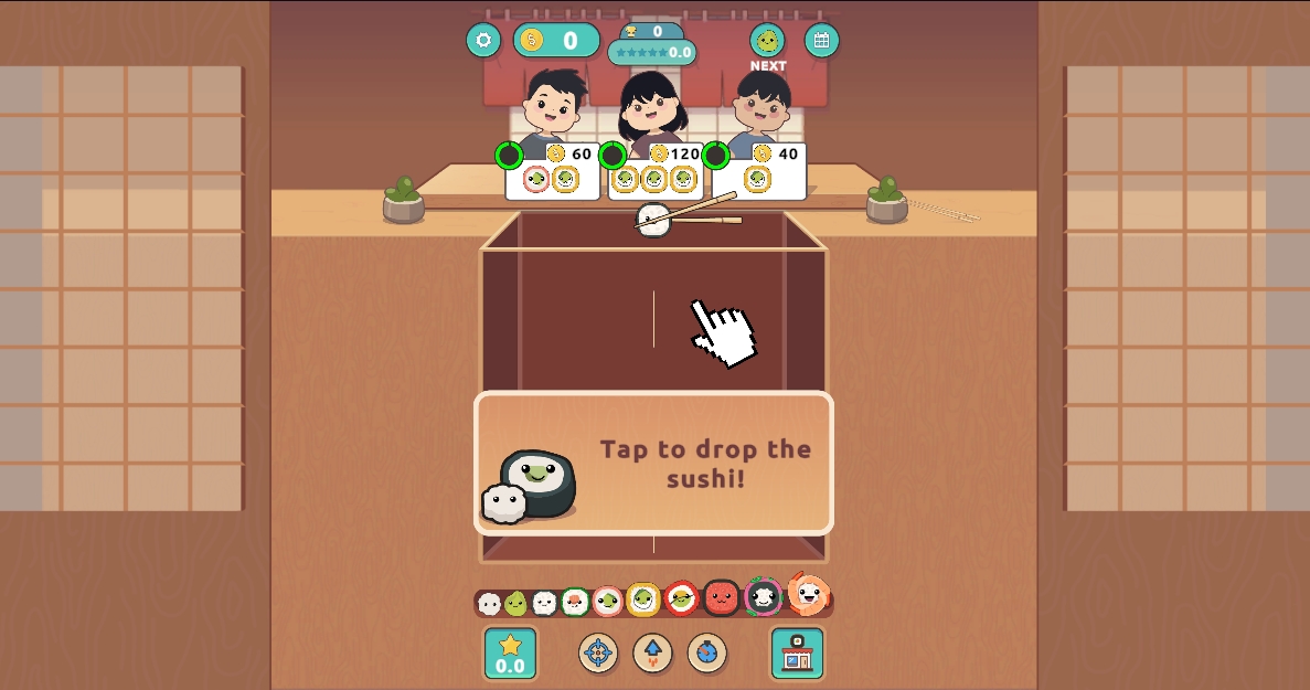 Sushi Go Gameplay Screenshot 1